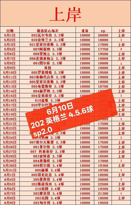 6.10上岸